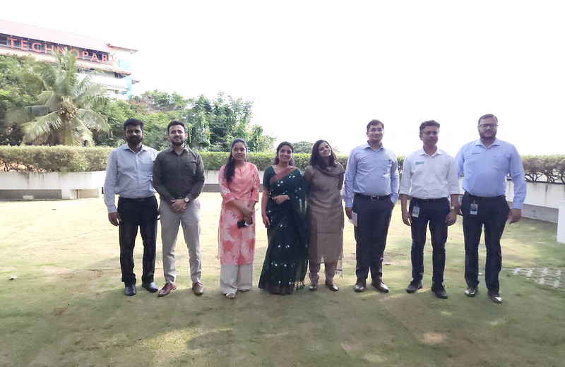 IAS officers trainees visited the campus on Monday.