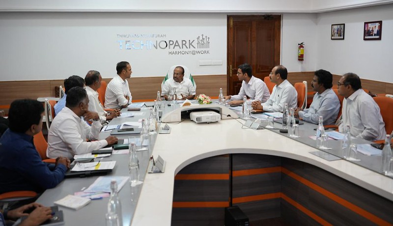 Hon'ble Minister P.K Kunhalikutty visit at Technopark