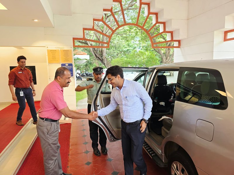 CEO Technopark took charge of the office