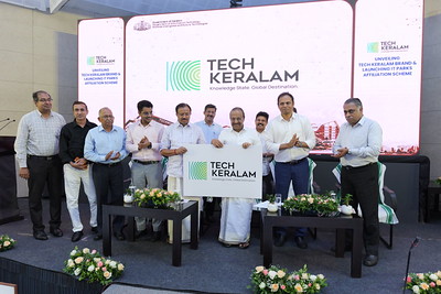 Unveiled the Tech Keralam Brand and launched the IT Parks Affiliation Scheme